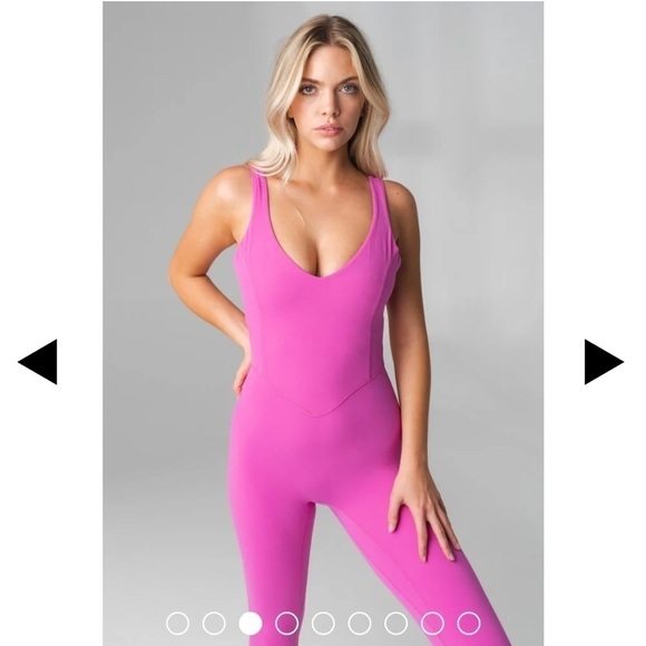 Vitality (Balance Athletica) Cloud II Jumpsuit Fuschia - Picture 5 of 7